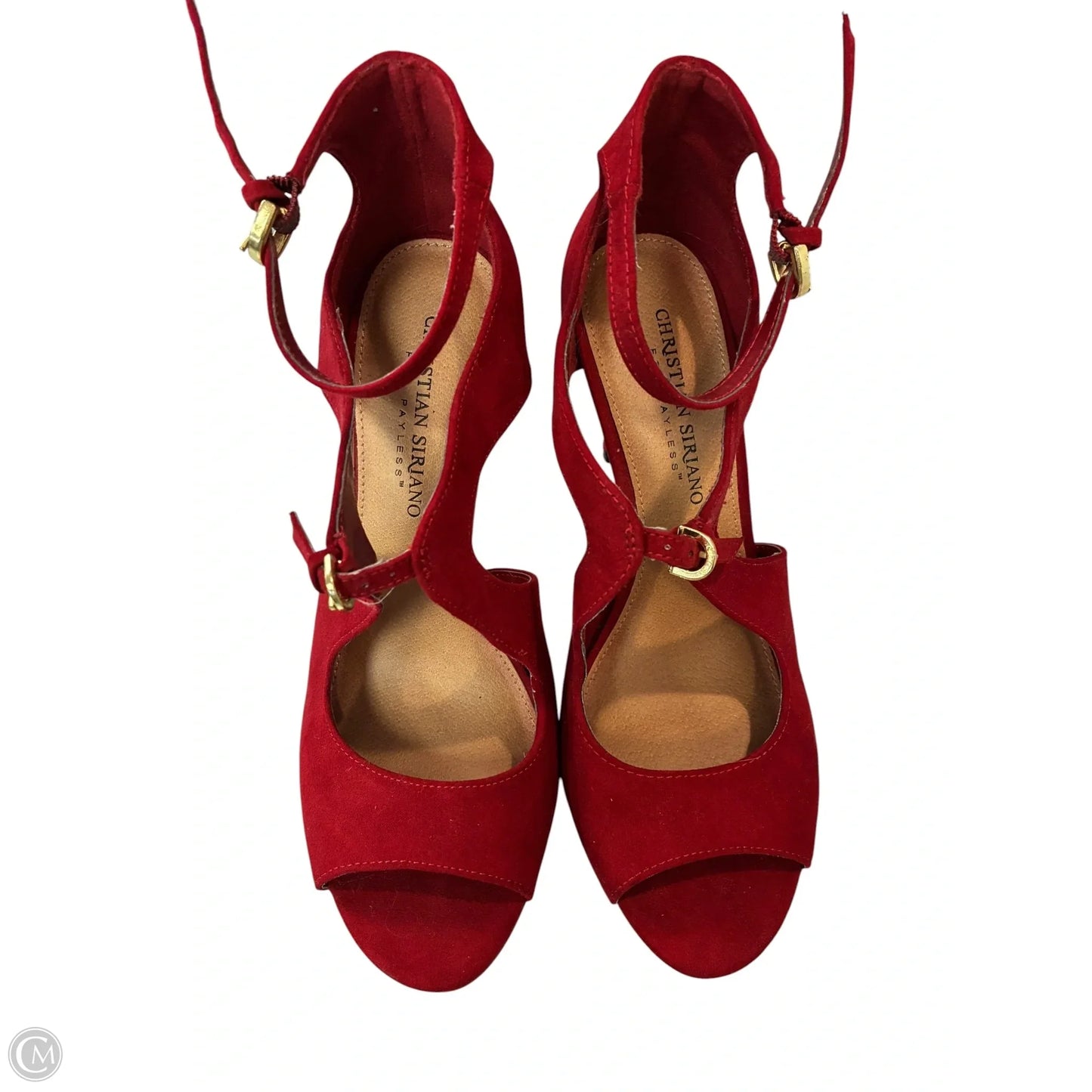 Shoes Heels Stiletto By Christian Siriano In Red, Size: 7.5