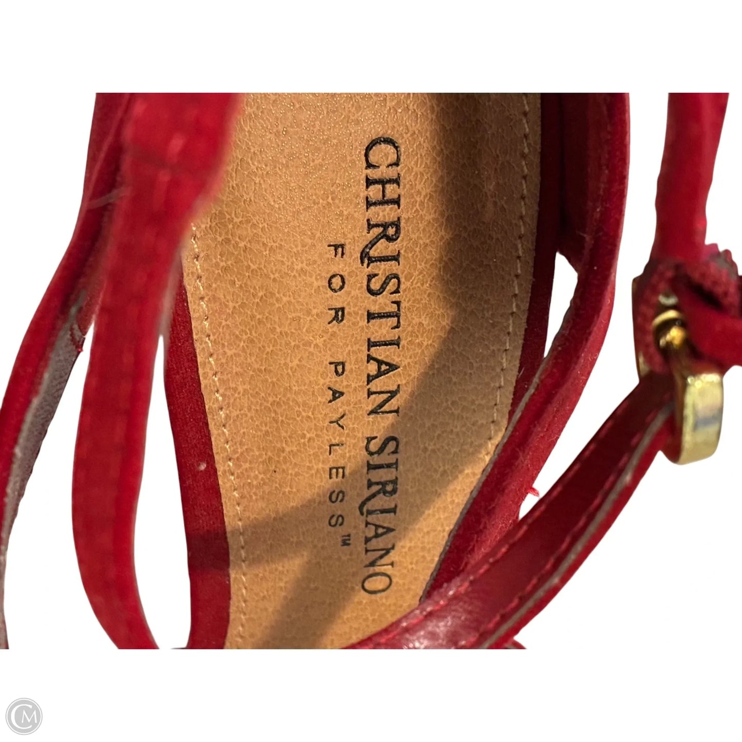 Shoes Heels Stiletto By Christian Siriano In Red, Size: 7.5