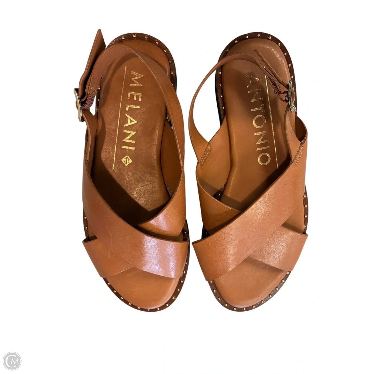 Sandals Flats By Antonio Melani In Brown, Size: 7.5