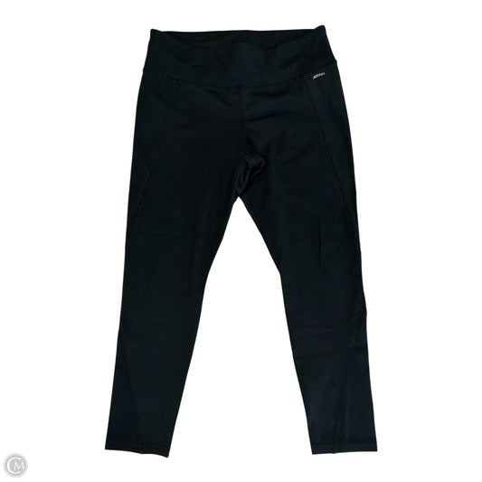 Athletic Leggings By Jockey In Black, Size: L