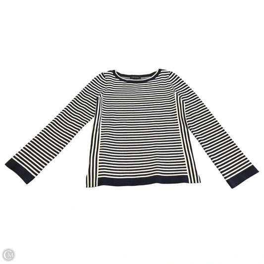 Sweater By Ann Taylor In Striped Pattern, Size: S