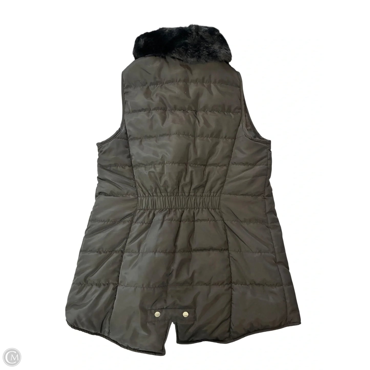 Vest Puffer & Quilted By Kensie In Black, Size: M