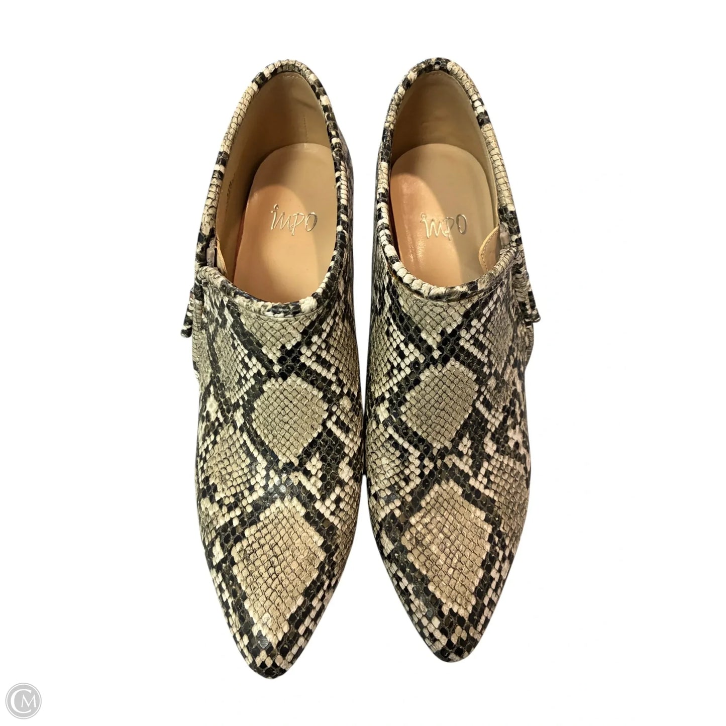 Shoes Heels Kitten By Impo In Animal Print, Size: 8.5