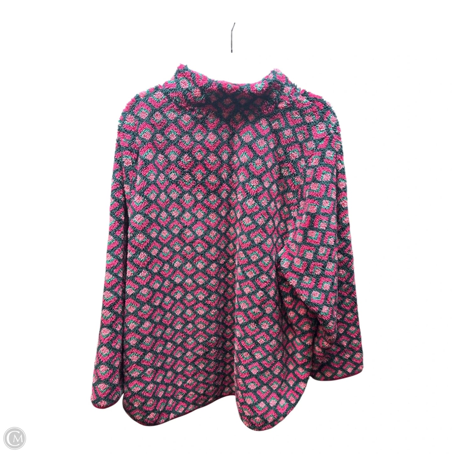 Jacket Other By Terra & Sky In Green & Pink, Size: 2x