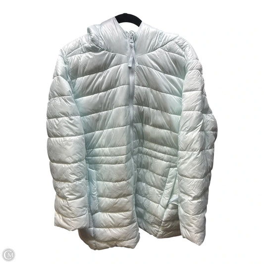 Coat Puffer & Quilted By Clothes Mentor In Green, Size: 1x