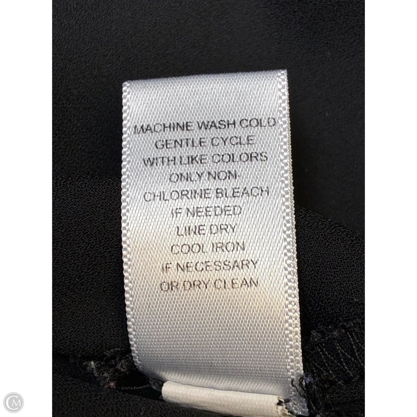 Top Sleeveless By Spense In Black, Size: L