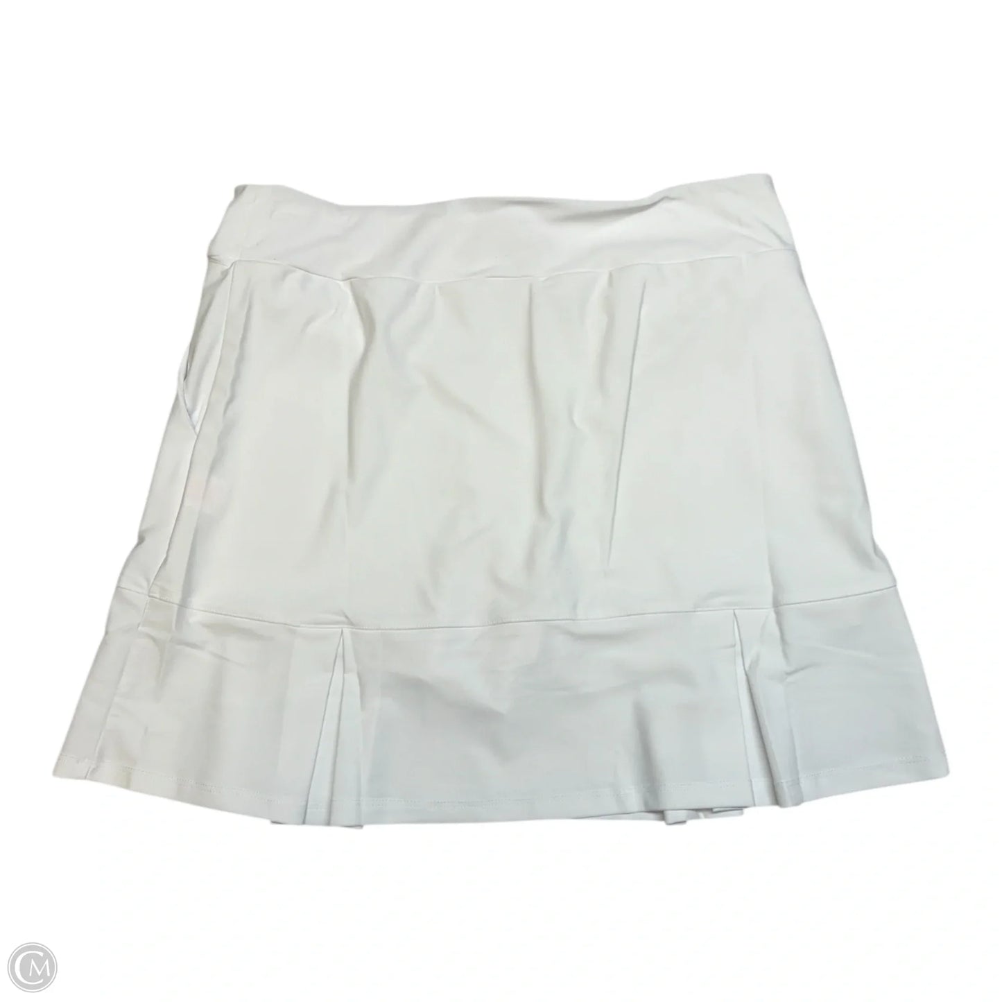Athletic Skirt By Cmf In White, Size: M