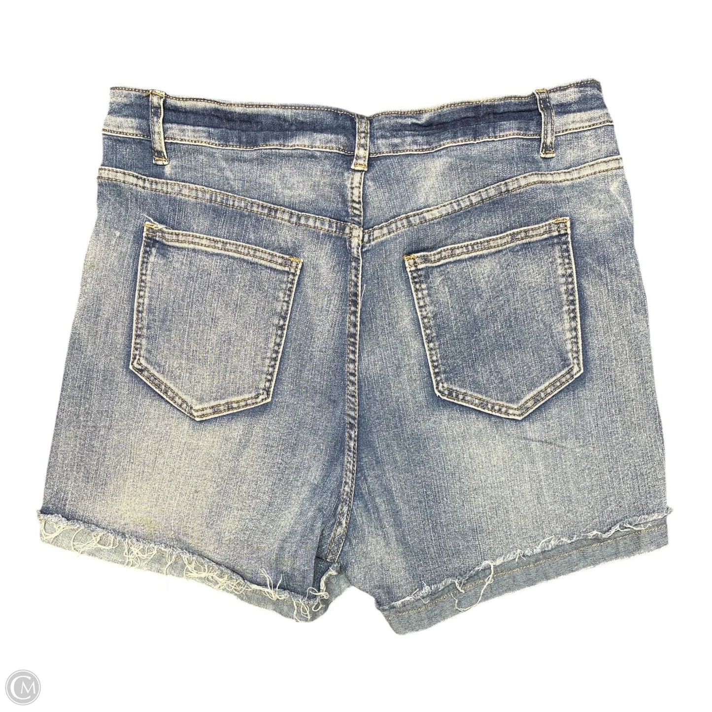 Shorts By Shein In Blue Denim, Size: 22