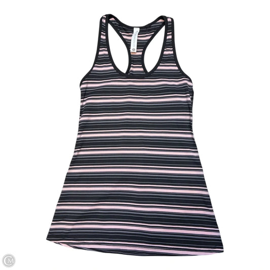 Athletic Tank Top By Clothes Mentor In Black & Pink, Size: S