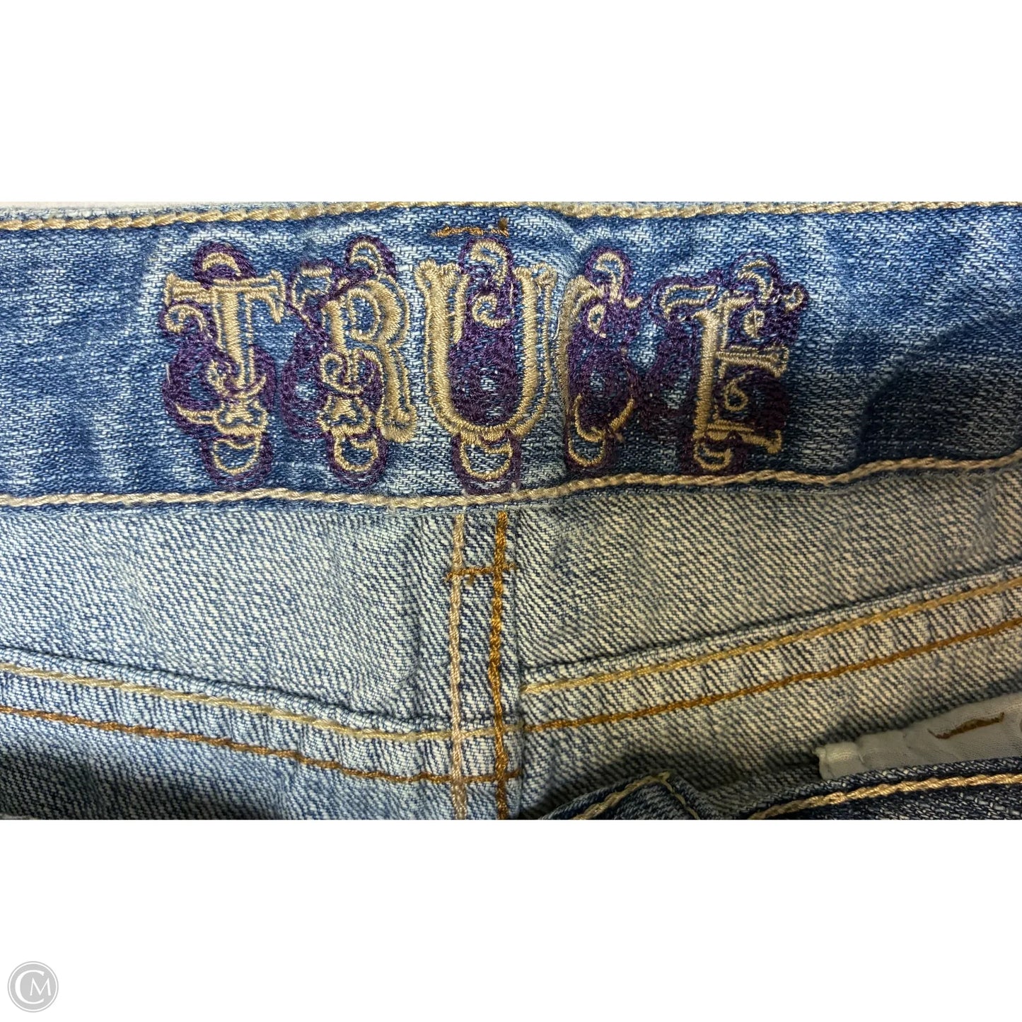 Shorts By Cme In Blue Denim, Size: 12