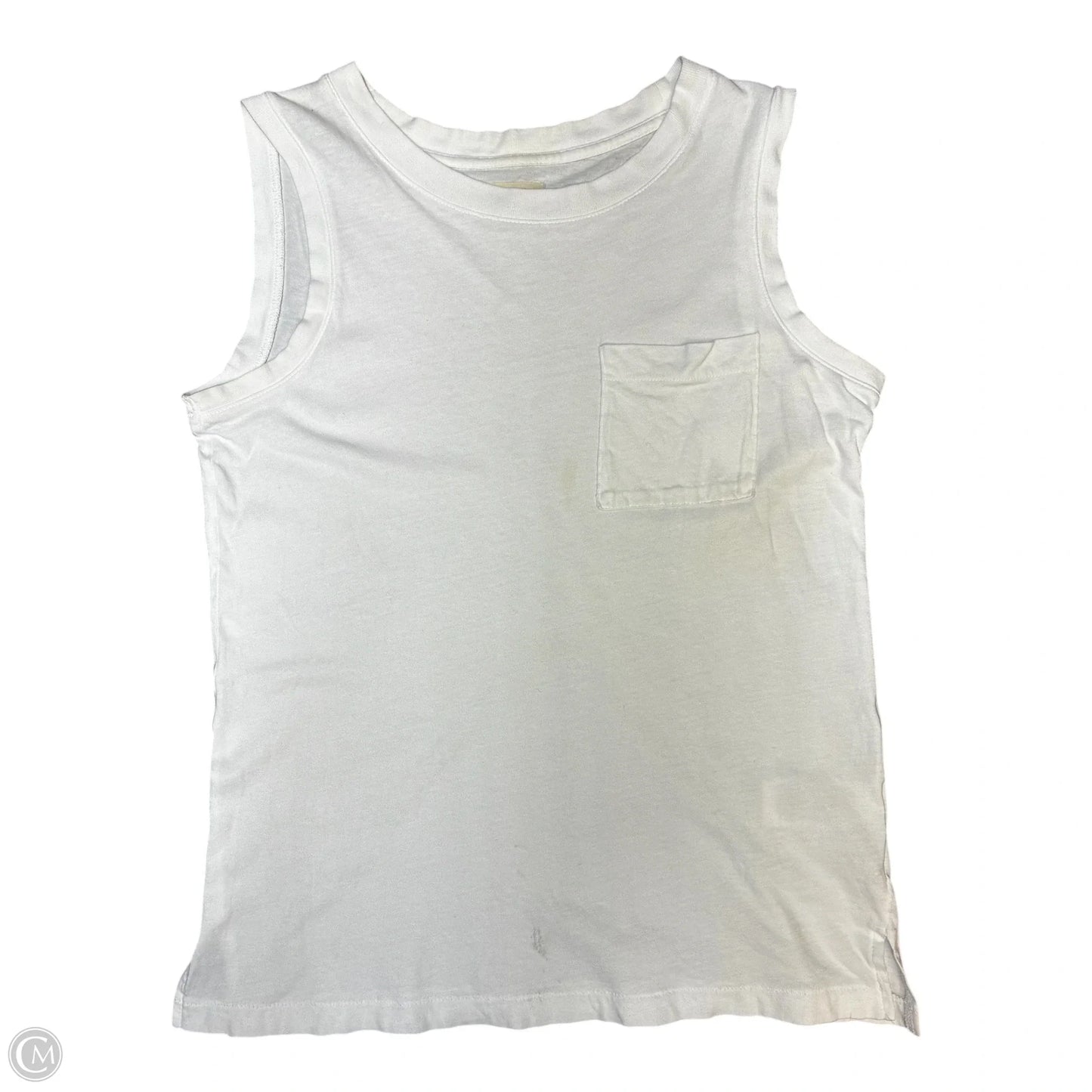Top Sleeveless Basic By Madewell In White, Size: Xs