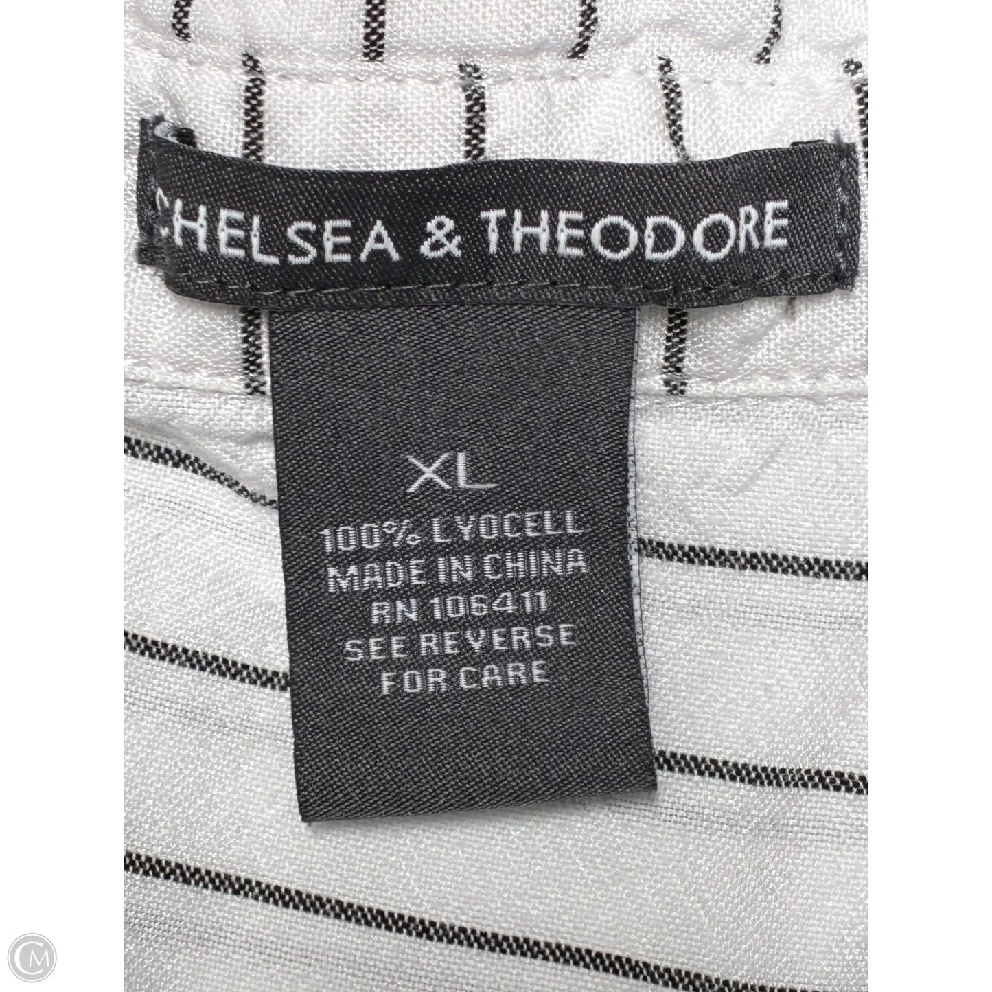 Dress Casual Short By Chelsea And Theodore In Striped Pattern, Size: Xl