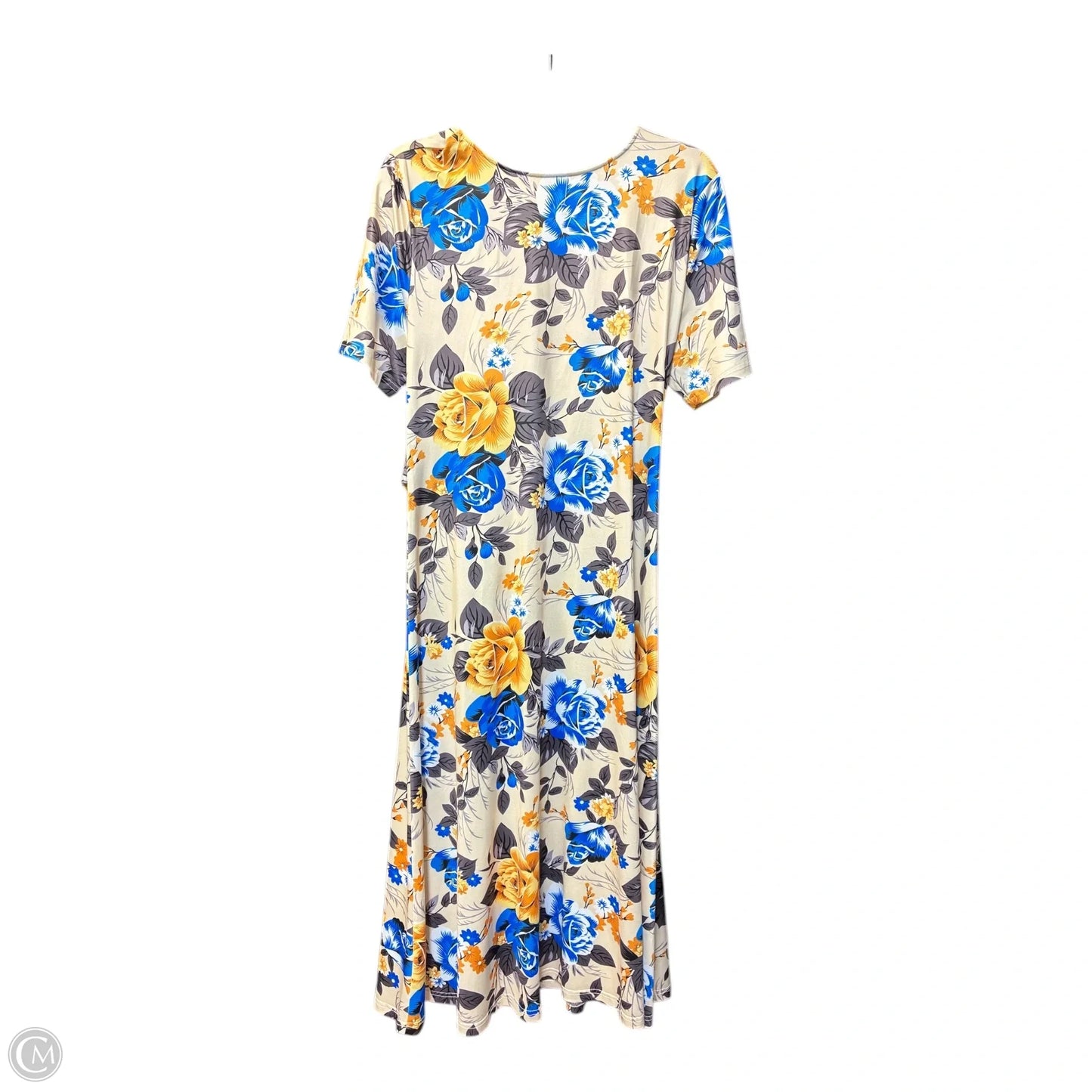 Dress Casual Maxi By Cmf In Floral Print, Size: 1x
