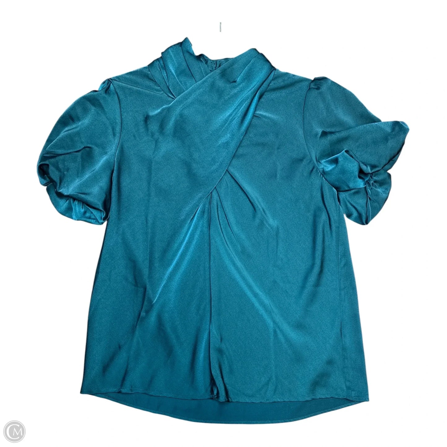 Top Short Sleeve By Entro In Green, Size: M
