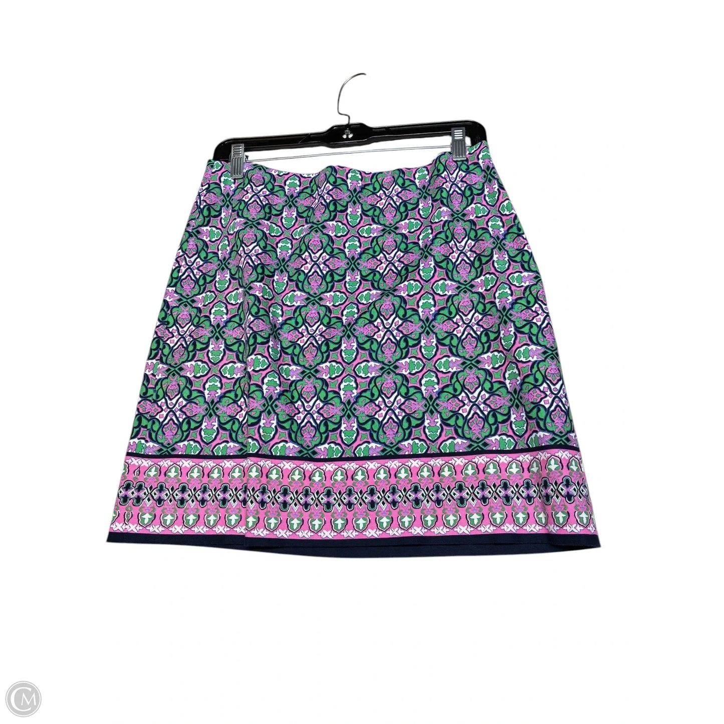 Skirt Mini & Short By Talbots In Green & Pink, Size: 4p