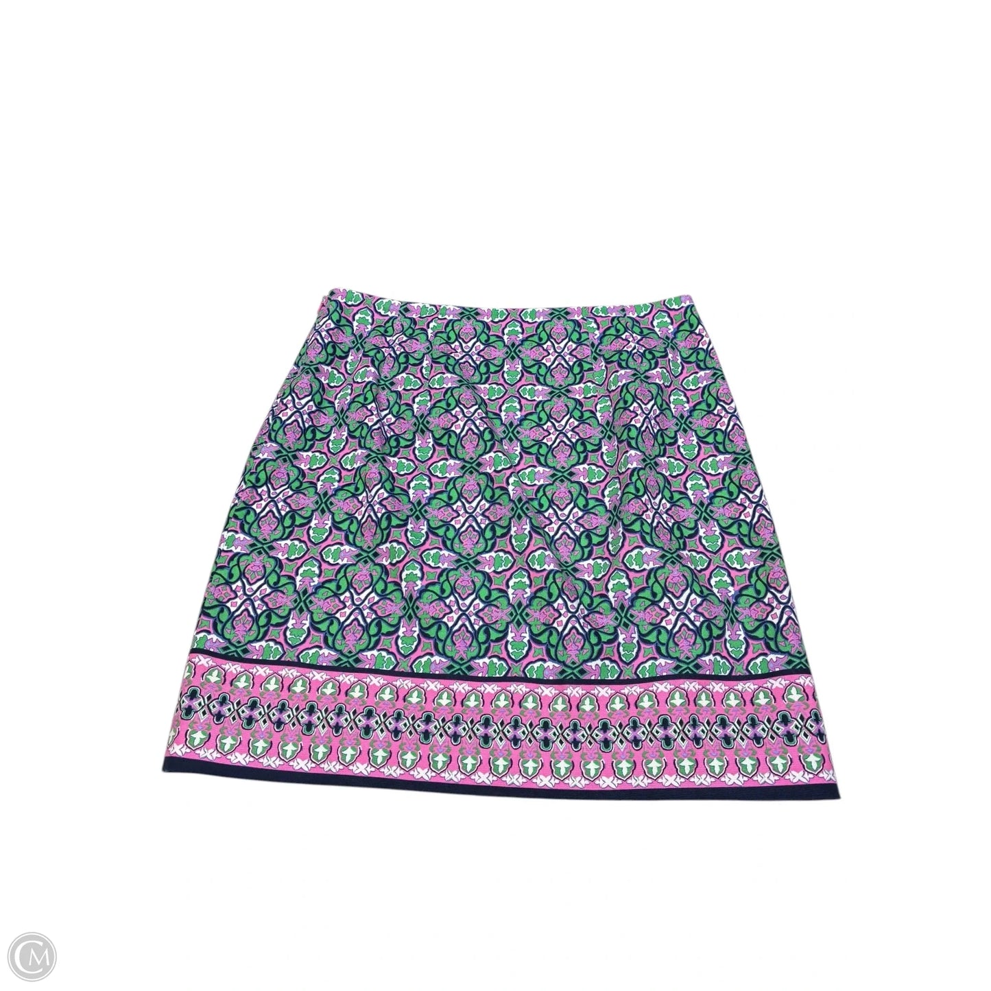 Skirt Mini & Short By Talbots In Green & Pink, Size: 4p