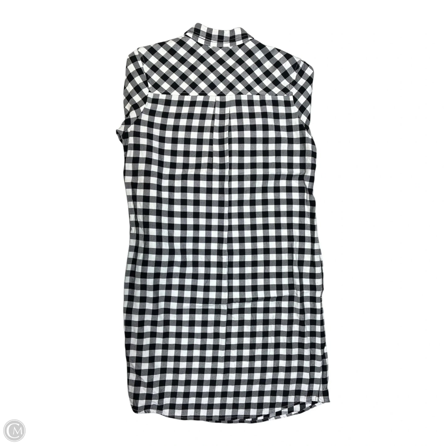 Dress Casual Midi By J. Jill In Black & White, Size: Xs
