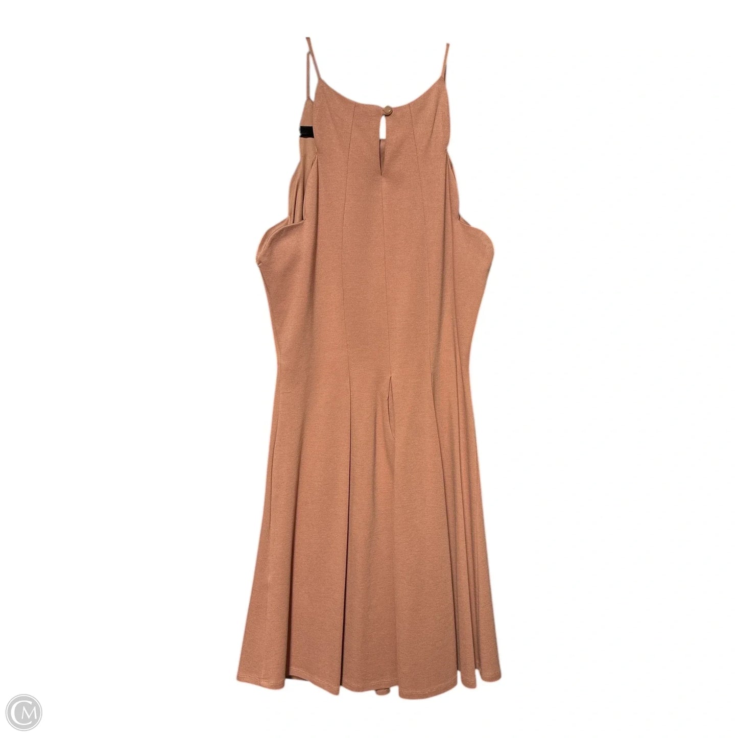 Dress Casual Short By Monteau In Peach, Size: M
