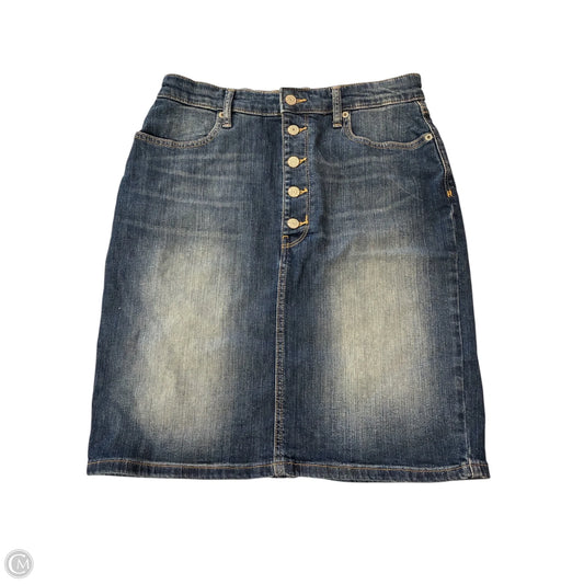 Skirt Maxi By Banana Republic In Blue Denim, Size: 6