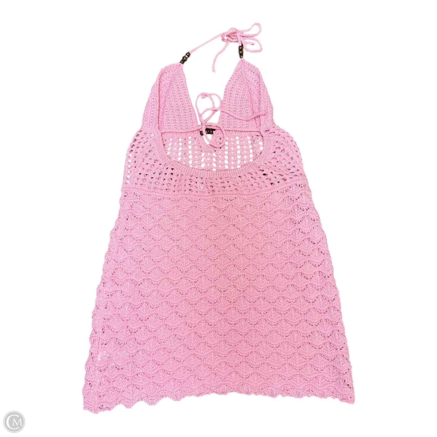 Swimwear Cover-up By Shein In Pink, Size: L