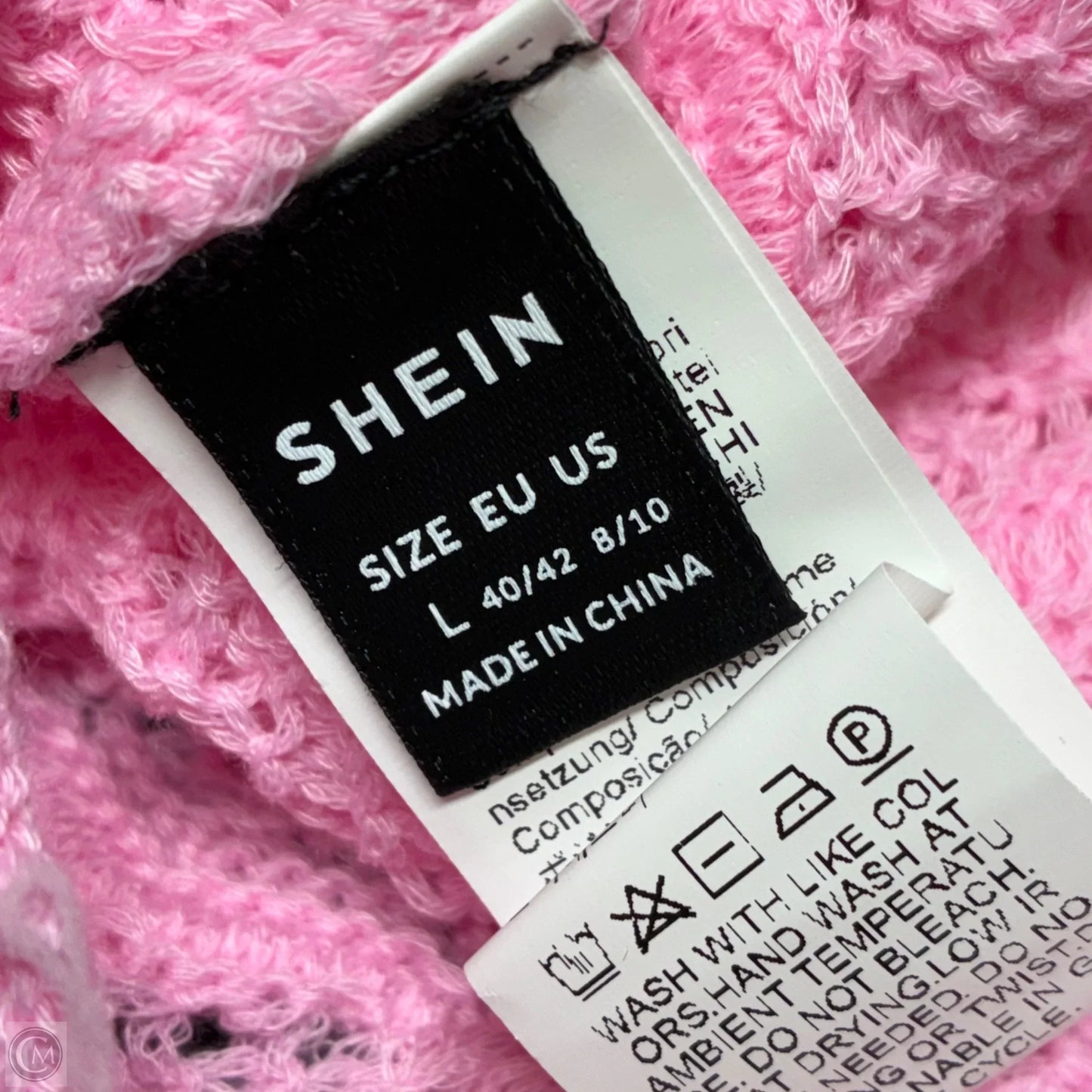 Swimwear Cover-up By Shein In Pink, Size: L