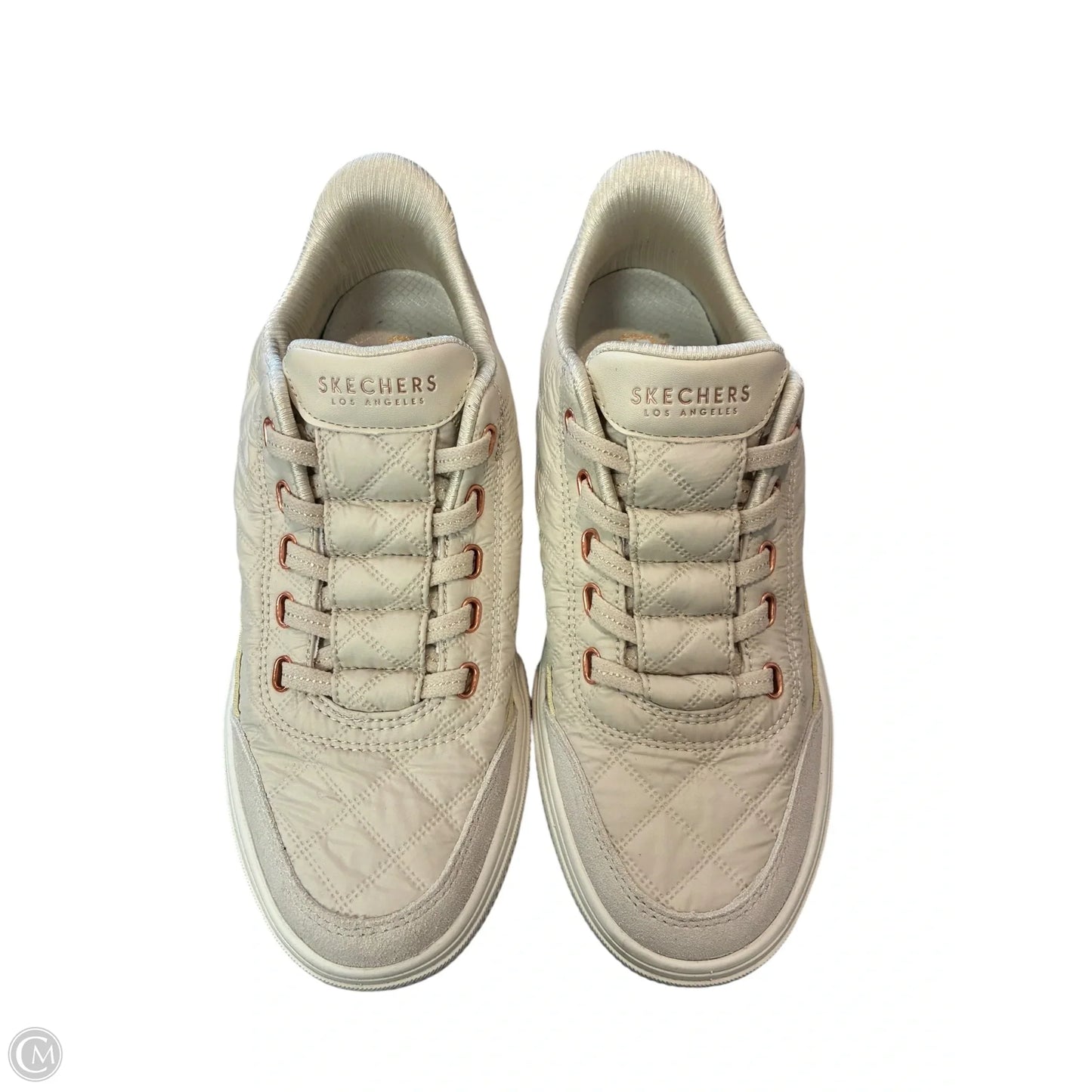 Shoes Sneakers By Skechers In White, Size: 8
