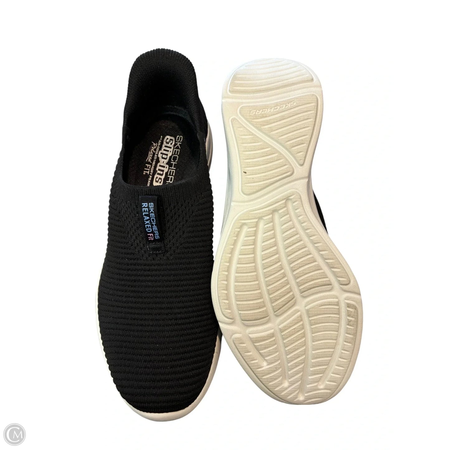 Shoes Athletic By Skechers In Black, Size: 8