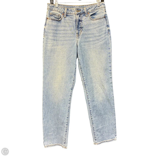 Jeans Straight By Old Navy In Blue Denim, Size: 6