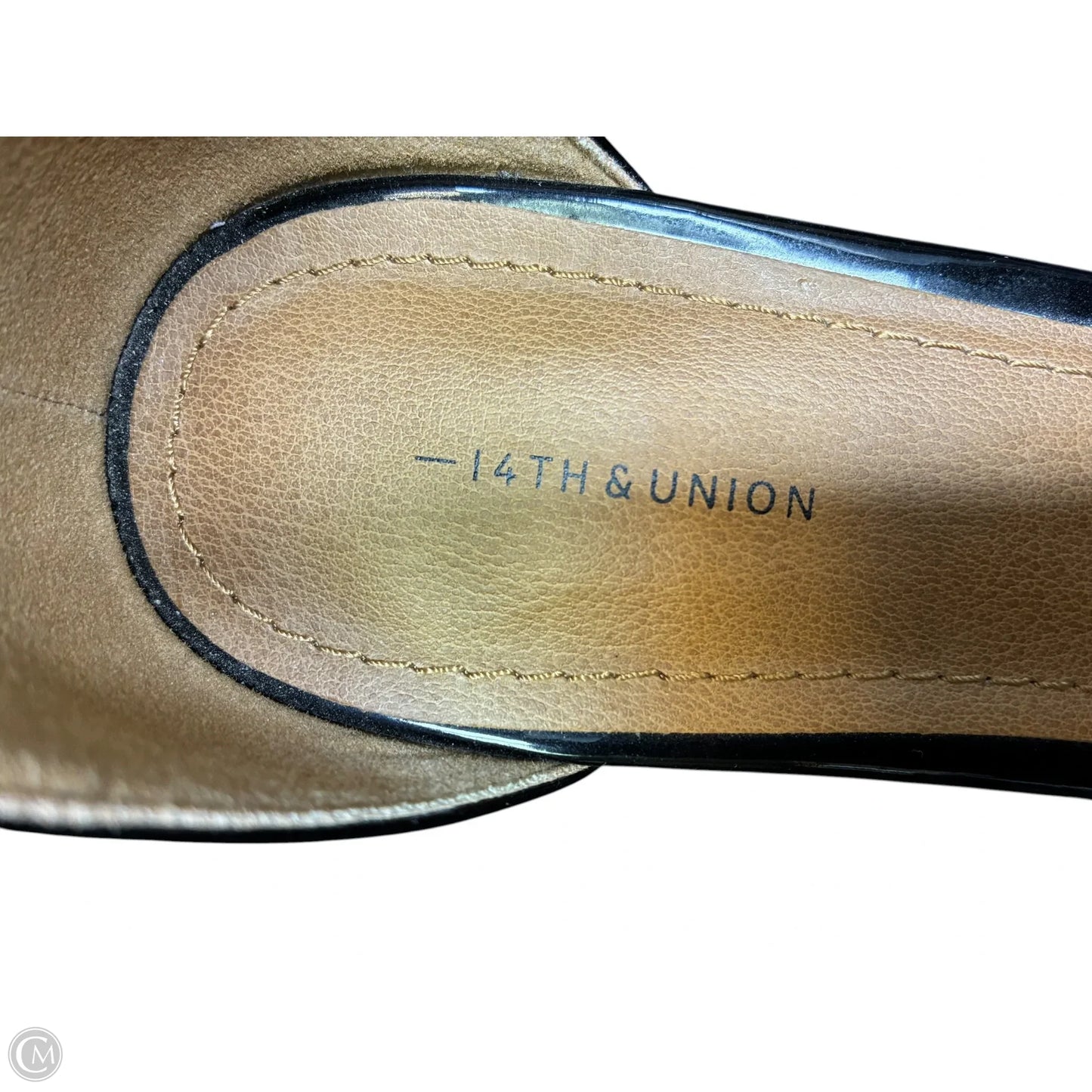 Sandals Heels Block By 14th And Union In Black, Size: 8.5