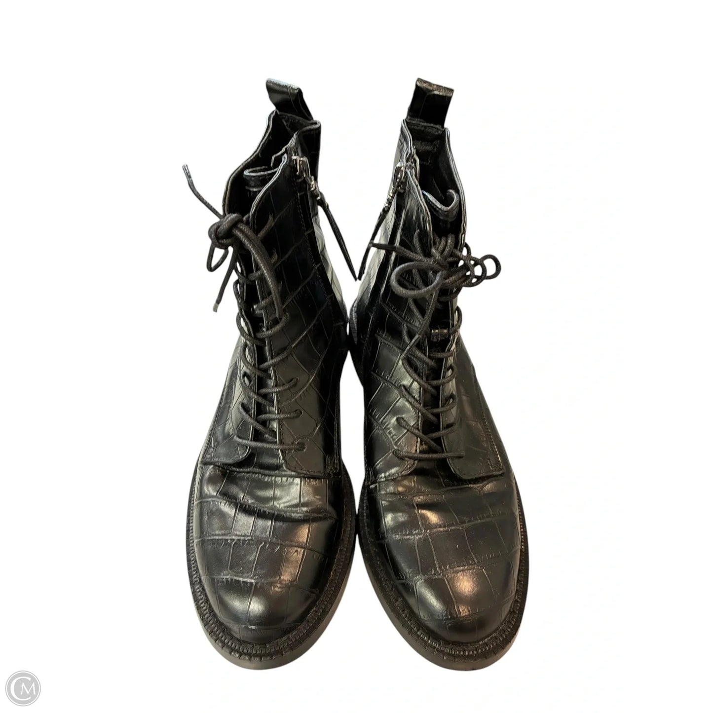 Boots Ankle Flats By Sam Edelman In Black, Size: 5