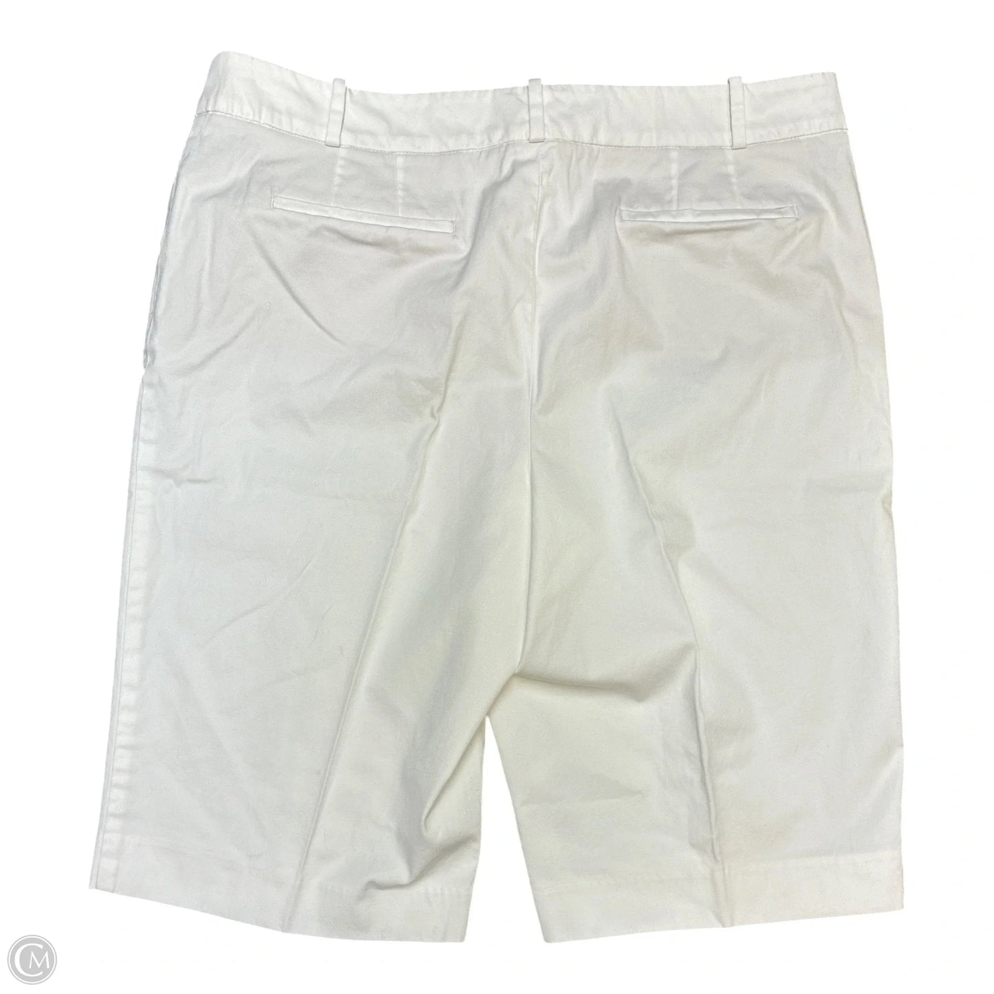 Shorts By Talbots In White, Size: 14