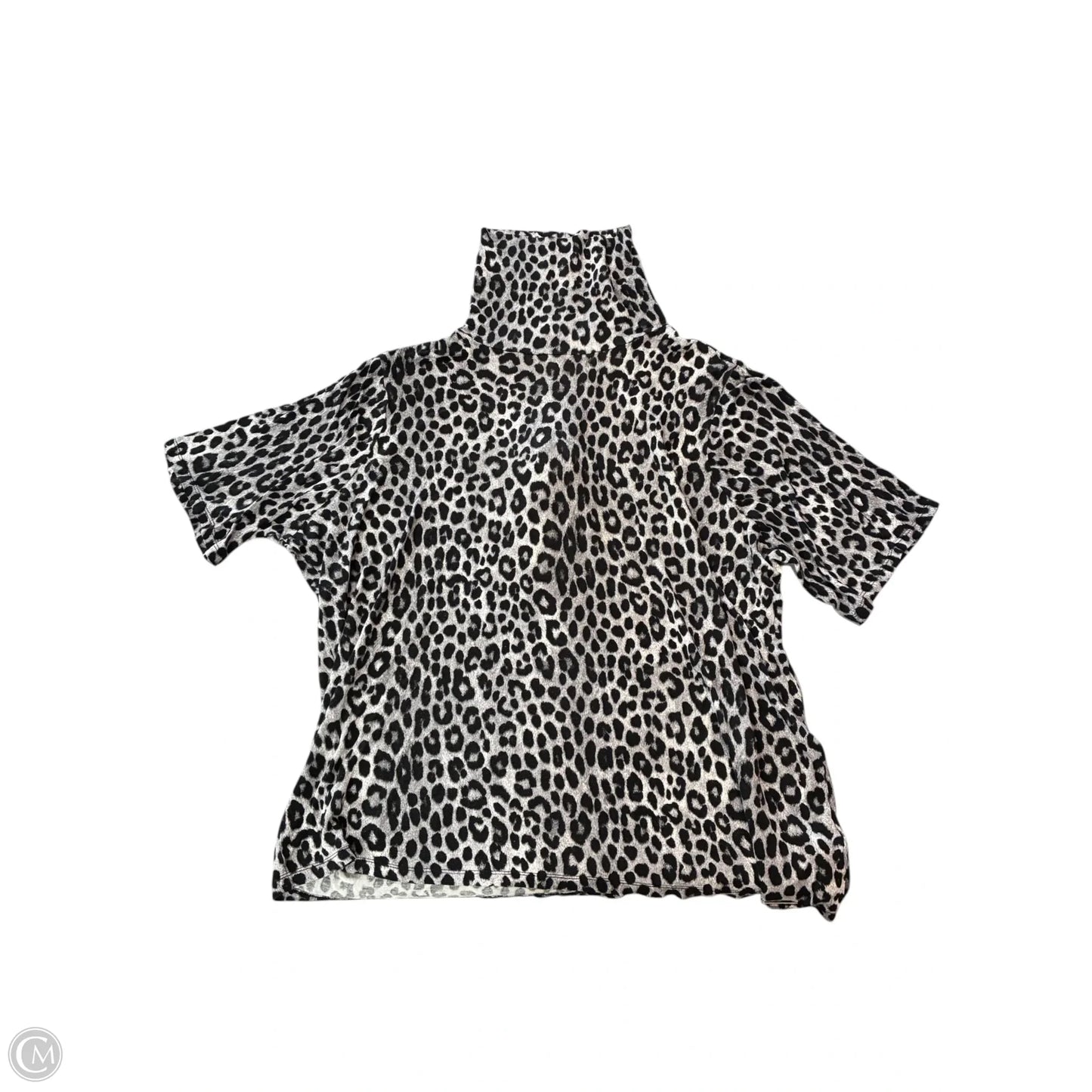 Top Short Sleeve By Michael By Michael Kors In Animal Print, Size: 3x