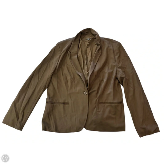 Blazer By Versona In Brown, Size: Xxl