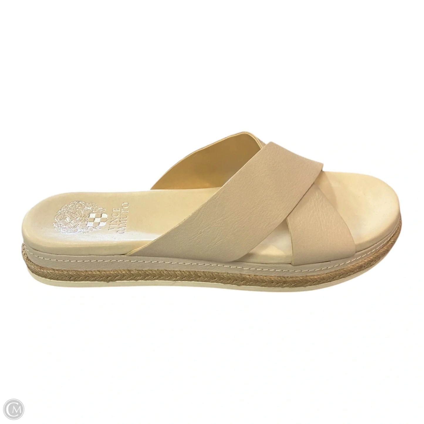 Sandals Flats By Vince Camuto In Beige, Size: 9