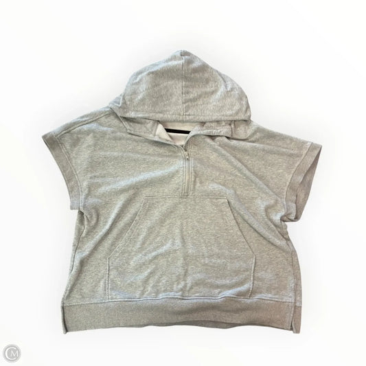 Athletic Sweatshirt Hoodie By Cme In Grey, Size: Xl