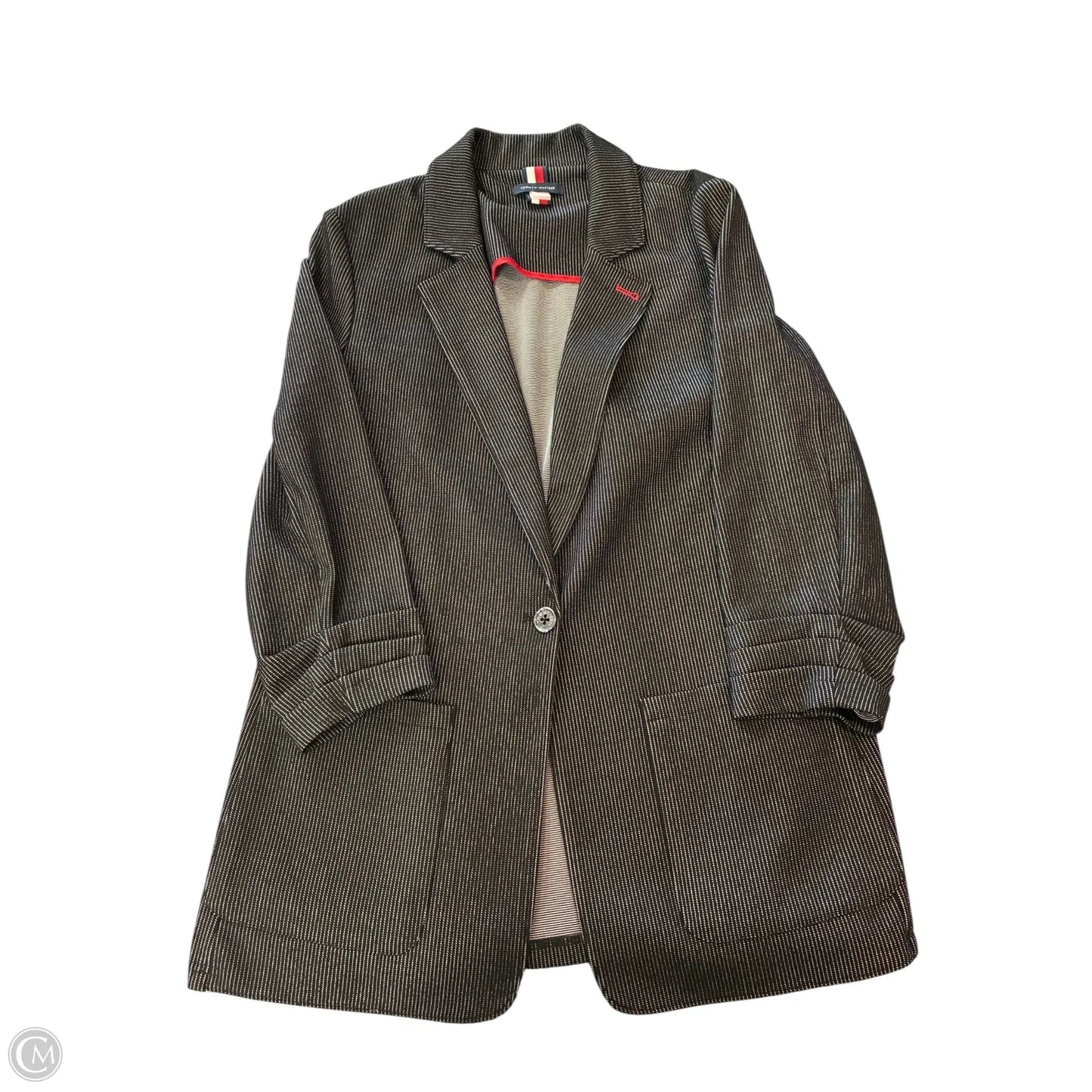 Blazer By Tommy Hilfiger In Black, Size: Xl