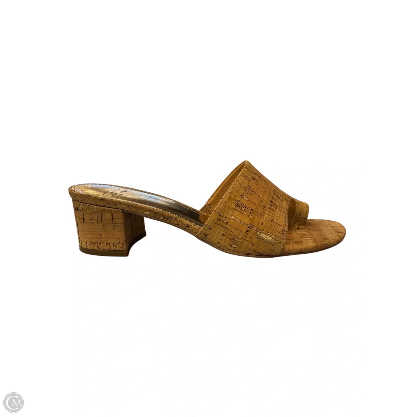 Sandals Heels Block By Donald Pliner In Tan, Size: 6