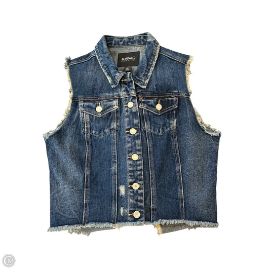 Vest Other By Buffalo David Bitton In Blue Denim, Size: M