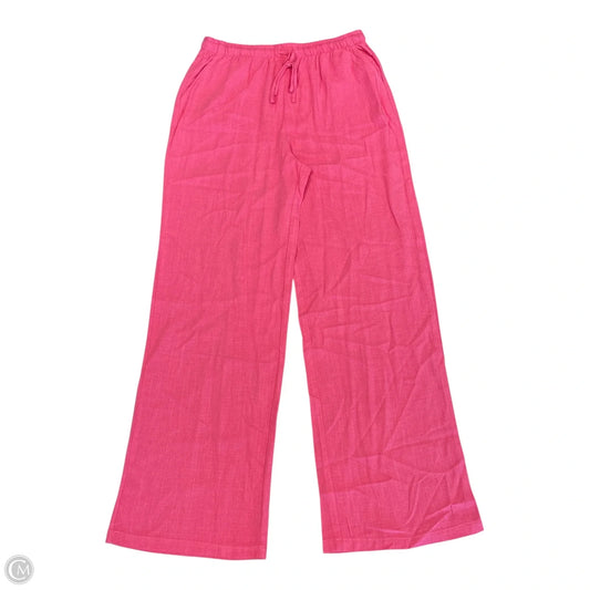 Pants Linen By Clothes Mentor In Pink, Size: 10