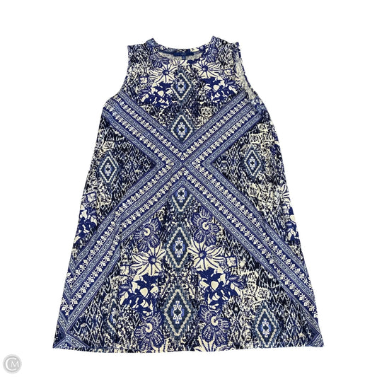 Dress Casual Short By Apt 9 In Blue, Size: Xl