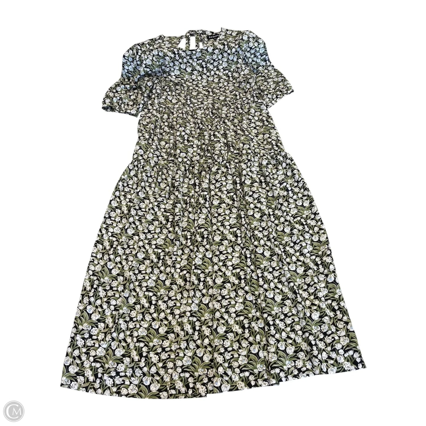 Dress Casual Maxi By En Saison In Floral Print, Size: Xl