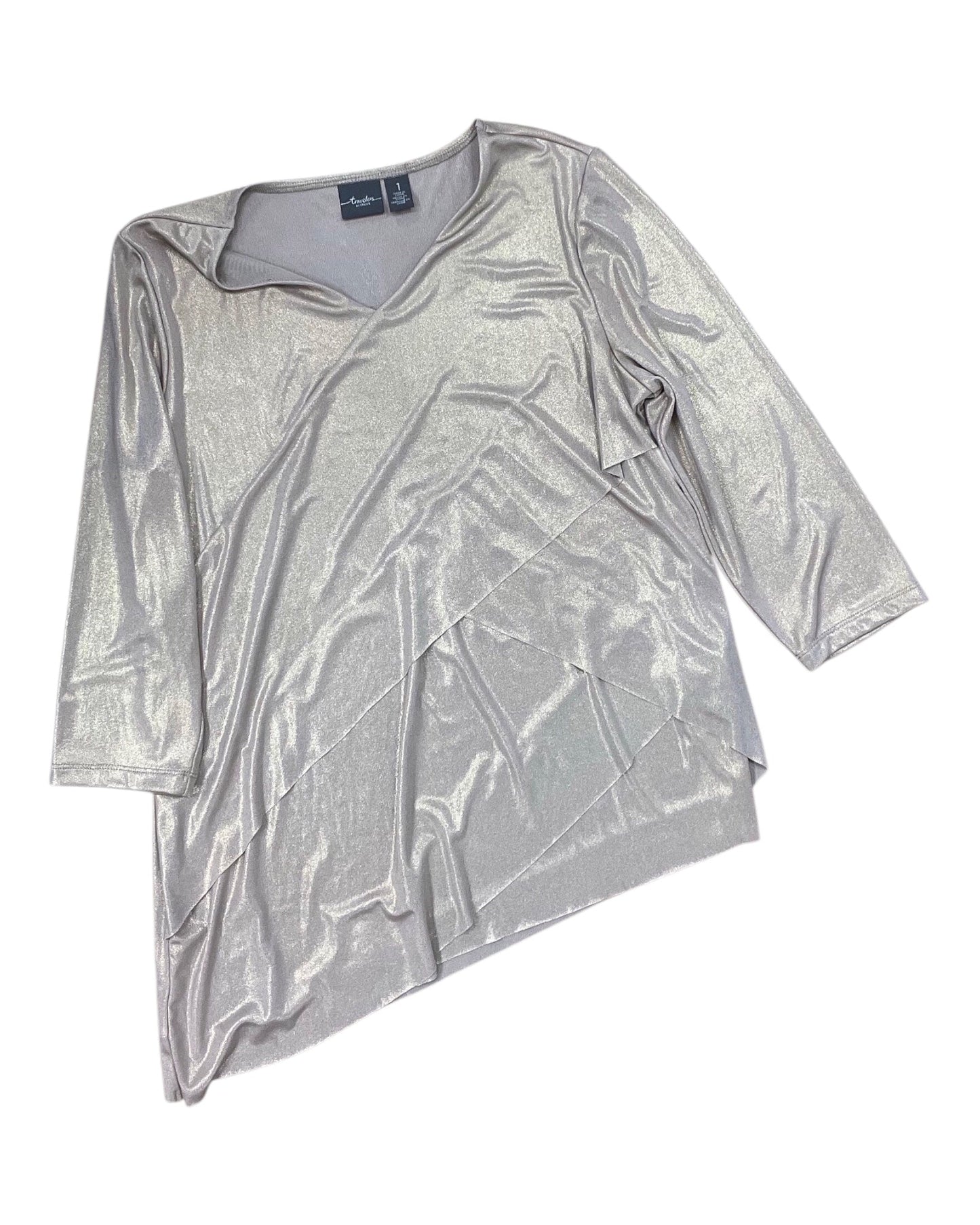 Top Ls By Chicos In Gold, Size:M