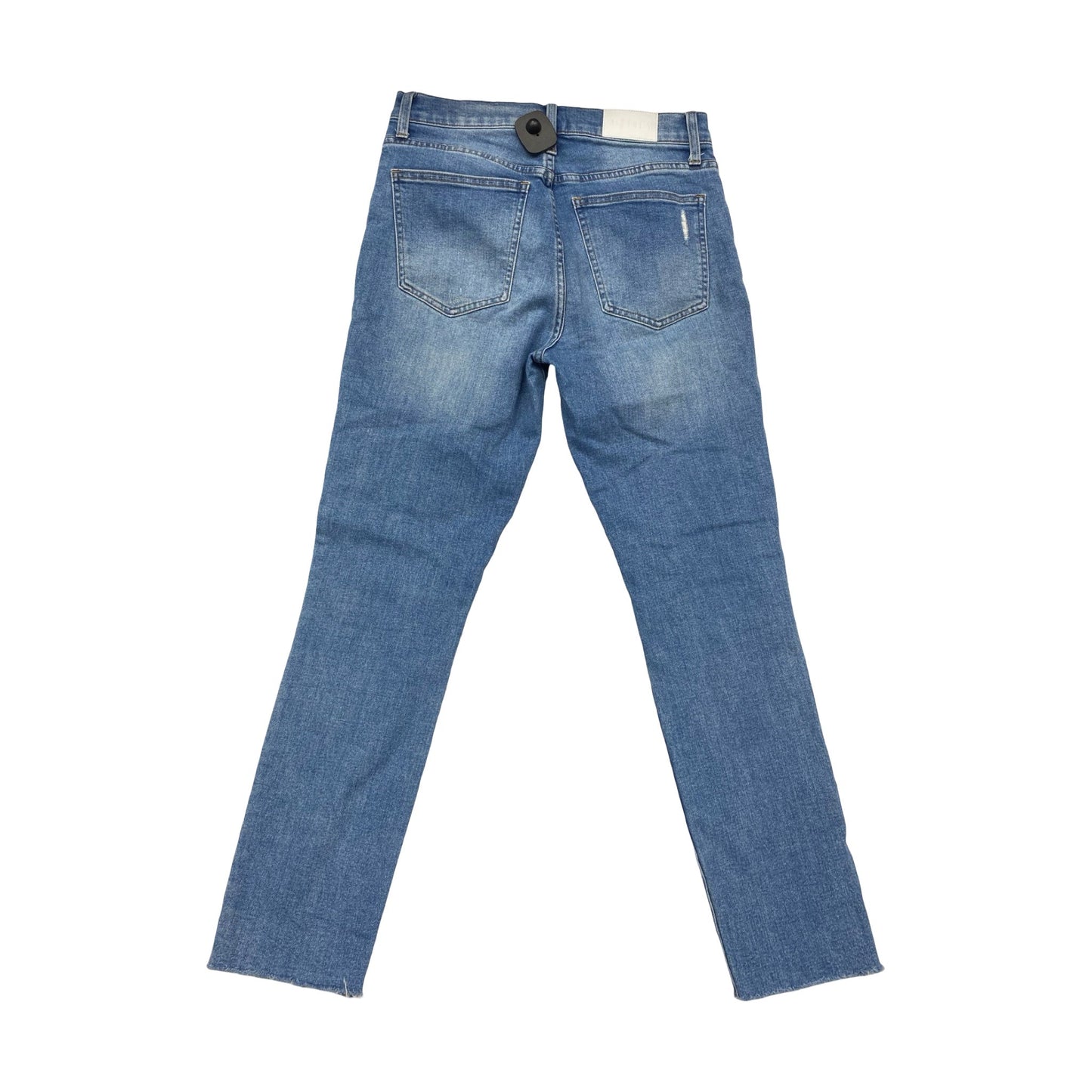 Jeans Straight By Pistola In Blue Denim, Size:6