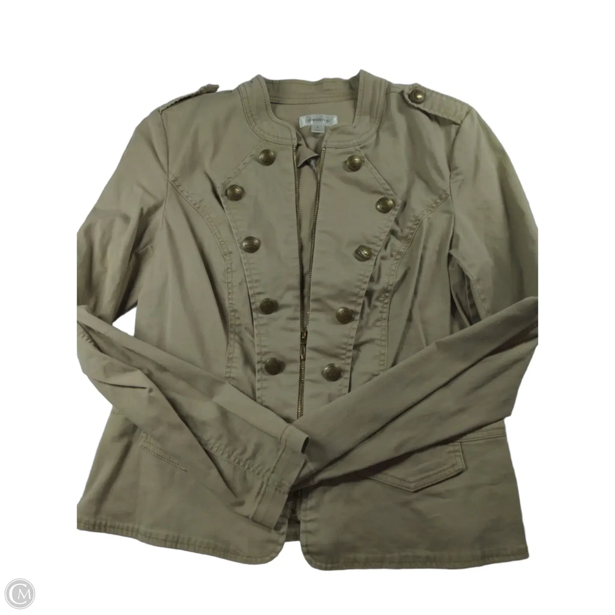 Coat Other By Dressbarn In Beige, Size: M