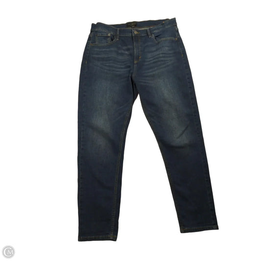 Jeans Straight By Banana Republic In Blue, Size: 14