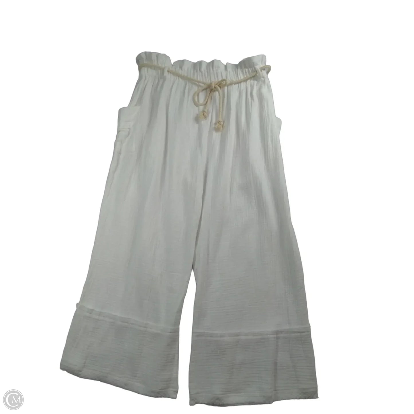 Pants Lounge By Clothes Mentor In White, Size: Xl