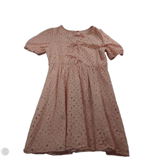 Dress Casual Midi By Kirundo In Orange, Size: L