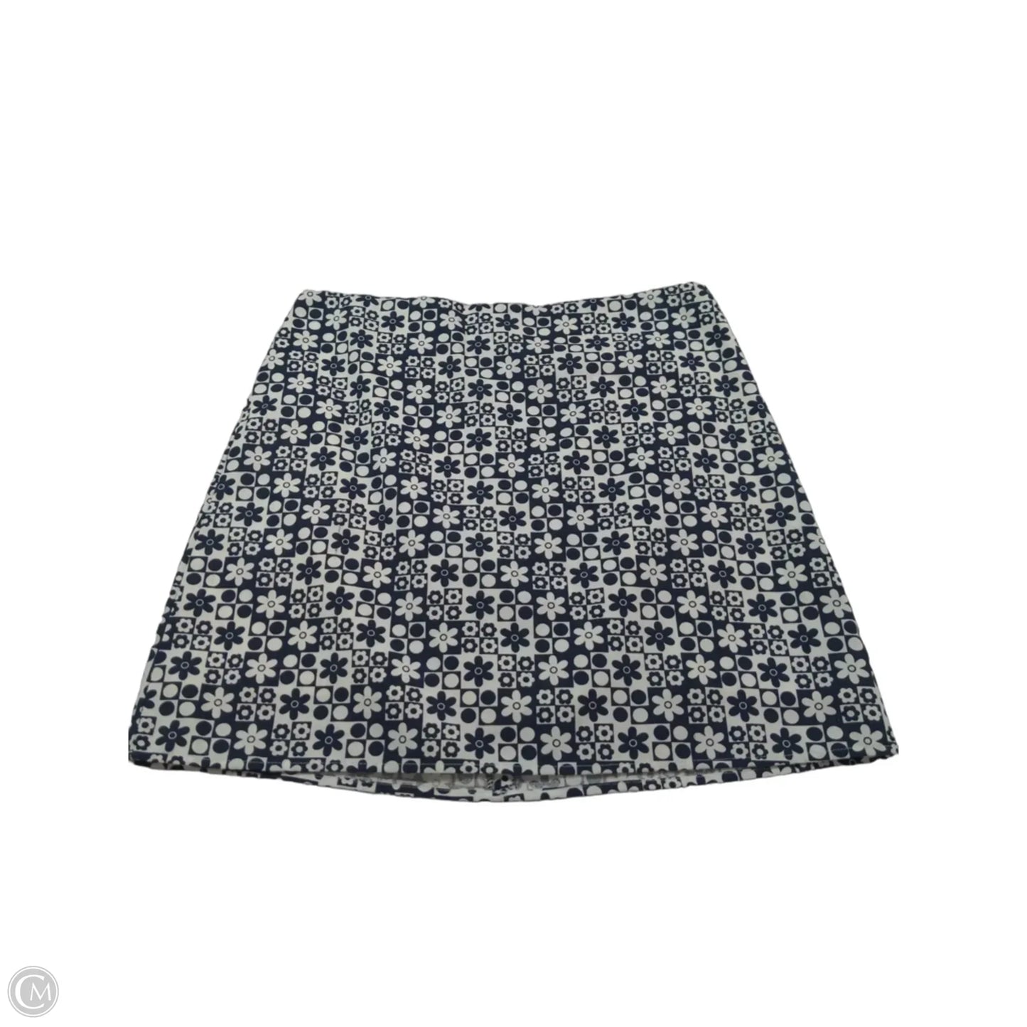 Skirt Mini & Short By Elodie In Black & White, Size: M