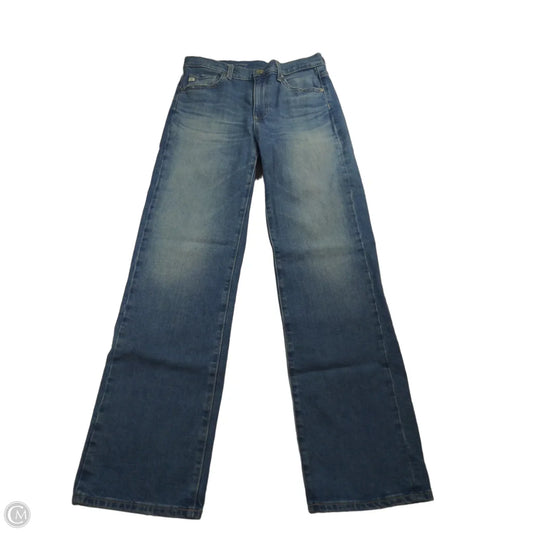 Jeans Straight By Ag Jeans In Blue, Size: 2