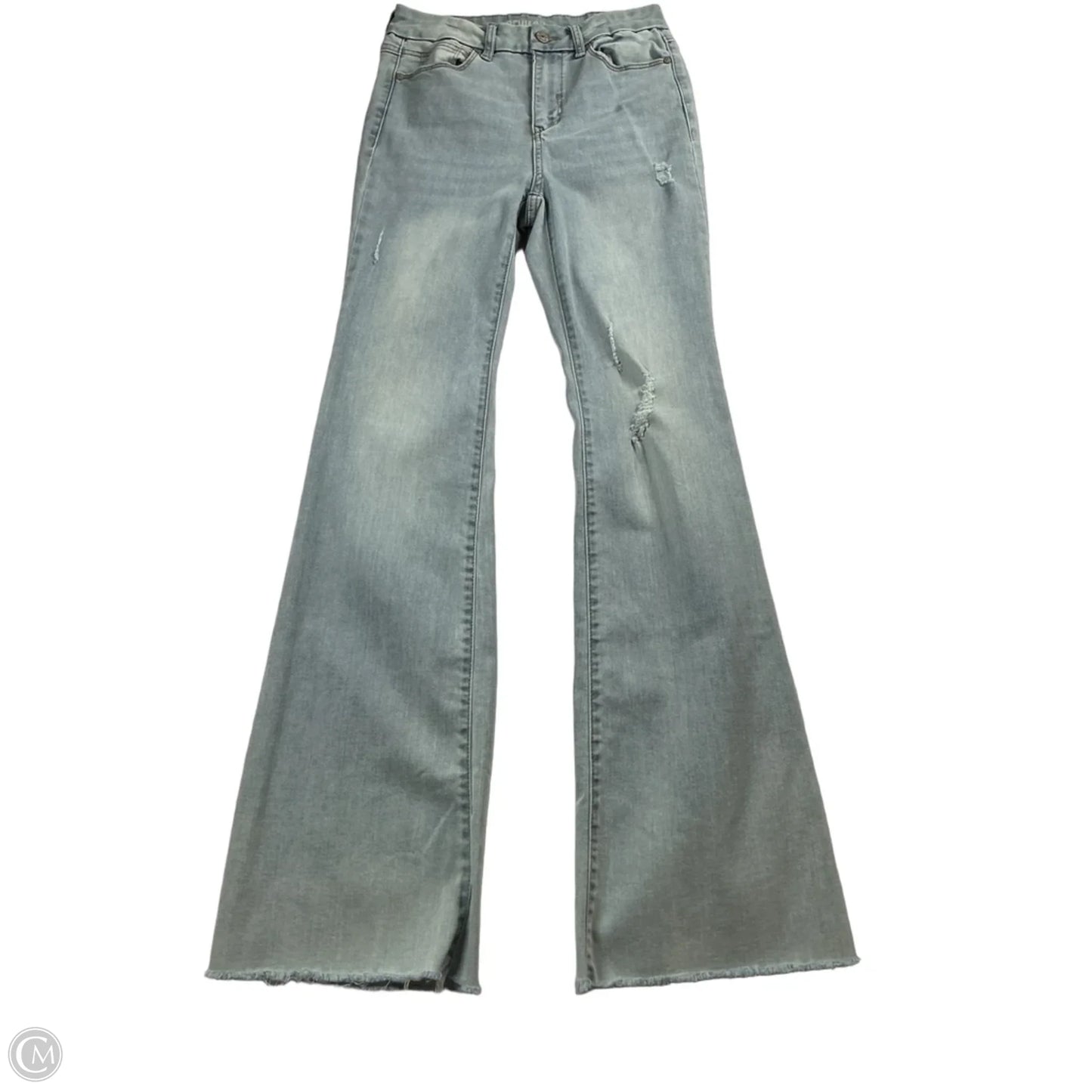 Jeans Flared By Rewash In Blue, Size: 28